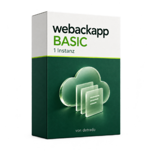 webackapp - weclapp Backup App - Basic (Eine Instanz)